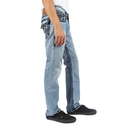 Mens Ricky Rope Stitch Jeans in Jameson