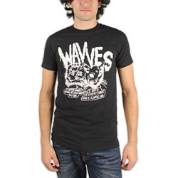 Wavves - Mens Cynical Cats T-Shirt in Black