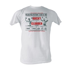 Rocky -  Vs. Clubber Mens T-Shirt In Dirty White