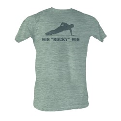 Rocky - Win More Mens T-Shirt In Gray Heather