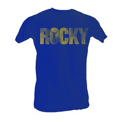 Rocky -  Logo Mens T-Shirt In Navy