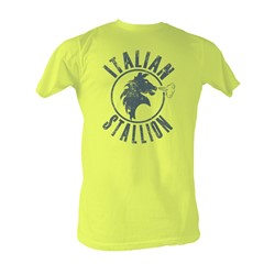 Rocky - Italian Stallion Mens T-Shirt In Yellow