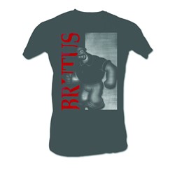 Popeye - Scar Brutus Mens T-Shirt In Black