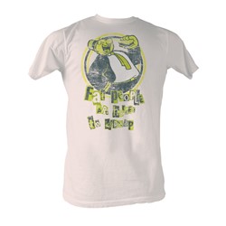 Popeye - Hard To Kidnap Mens T-Shirt In Dirty White