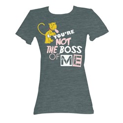 Popeye - Boss Womens T-Shirt In Charcoal Heather