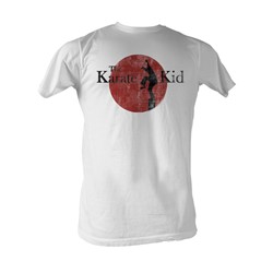 Karate Kid, The - 80'S Logo Mens T-Shirt In White