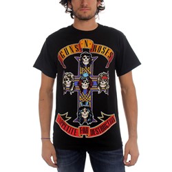 Guns N Roses  - Mens Afd Jumbo Logo T-Shirt In Black