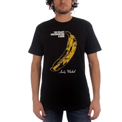 Velvet Underground Distressed Banana Fitted Jersey T-Shirt