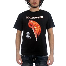 Halloween Night He Came Home Adult T-Shirt In Black