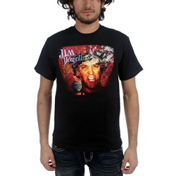Jim Florentine - Mens Cringe 'n' Purge T-Shirt in Black