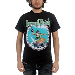 Sacred Reich - Mens Surf Nicaragua T-Shirt in Black