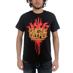 Suicide Silence - Mens Black Crown T-shirt in Black