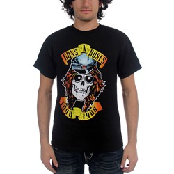 Guns N Roses - Mens Appetite Tour 1988 T-Shirt in Black