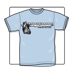 Never Heard of It (NHOI) Baby Blue T-Shirt Music for the Heart
