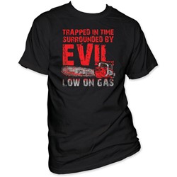 Army Of Darkness -  Low On Gas Adult S/S T-Shirt in Black