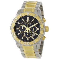 Invicta Men's 0742 Reserve Collection Automatic Chronograph Stainless Steel and 18k Gold-Plated Watch