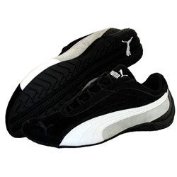 Cat Shoes Black / White / Grey Violet