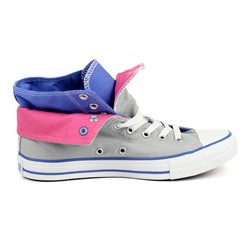 Converse - Chuck Taylor All Star Two Fold Seasonal Plus Hi Canvas Shoes in  Mirage Gray/B. Blue