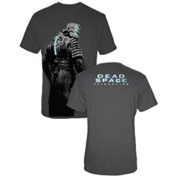 Dead Space - Watch Your Back Adult T-shirt In Charcoal