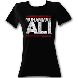 Muhammad Ali - Womens Run Ali T-Shirt In Black
