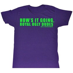 Bill And Ted - Mens Ugly T-Shirt In Purple