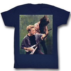 Bill And Ted - Mens Rocking Stallyns T-Shirt in Rusty Red Triblend
