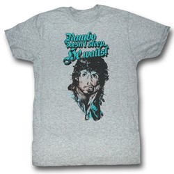 Rambo - Mens Rain On Your Face T-Shirt