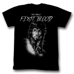 Rambo - Mens Feels Like The First Time T-Shirt