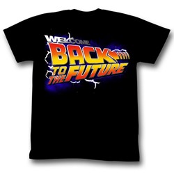 Back To The Future - Mens Wbs T-Shirt in Black