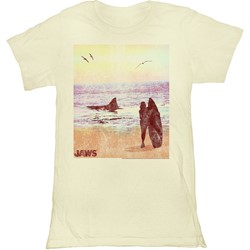 Jaws - Womens Surfside T-Shirt in Vintage White