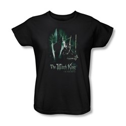 Lord Of The Rings - Witch King Womens Short Sleeve T-Shirt In Black