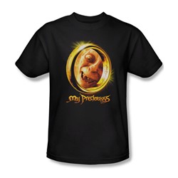 Lord Of The Rings - My Precious Adult Short Sleeve T-Shirt In Black