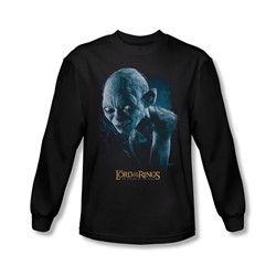 Lord Of The Rings - Sneaking Adult Long Sleeve T-Shirt In Black