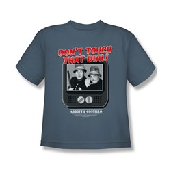 Abbott & Costello - Big Boys That Dial T-Shirt In Slate