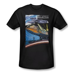 Battlestar Galactica - Mens Concept Art T-Shirt In Black
