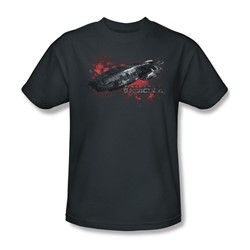 Battlestar Galactica - Mens Galactica T-Shirt In Charcoal