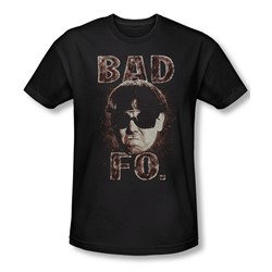 Three Stooges - Mens Bad Moe Fo T-Shirt In Black