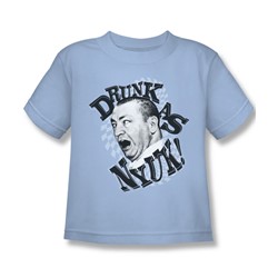 Three Stooges - Little Boys Drunk T-Shirt In Light Blue