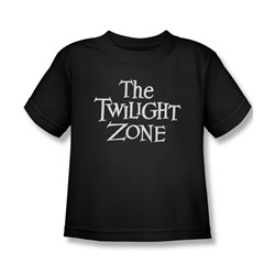 Twilight Zone - Little Boys Logo T-Shirt In Black