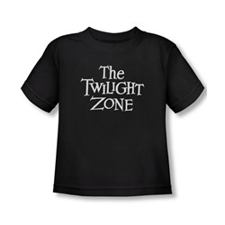 Twilight Zone - Toddler Logo T-Shirt In Black