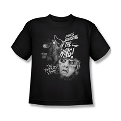 Twilight Zone - Big Boys Someone On The Wing T-Shirt In Black