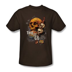 Survivor - Mens Time To Go T-Shirt In Coffee