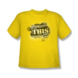 Taxi - Big Boys Flag This T-Shirt In Yellow