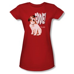 Frasier - Womens Eddie T-Shirt In Red