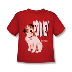 Frasier - Little Boys Eddie T-Shirt In Red