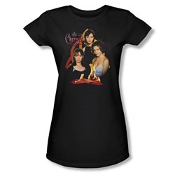 Charmed - Womens Original Three T-Shirt In Black