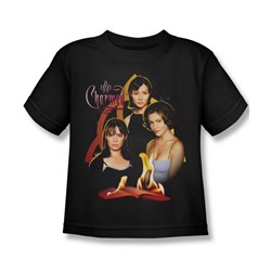 Charmed - Little Boys Original Three T-Shirt In Black
