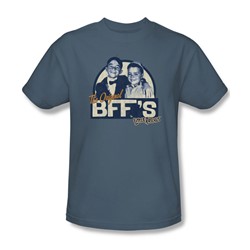 Little Rascals - Mens Original Bffs T-Shirt In Slate