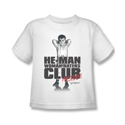 Little Rascals - Little Boys Club President T-Shirt In White