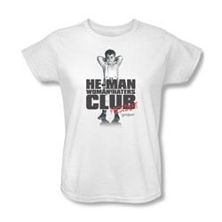 Little Rascals - Womens Club President T-Shirt In White